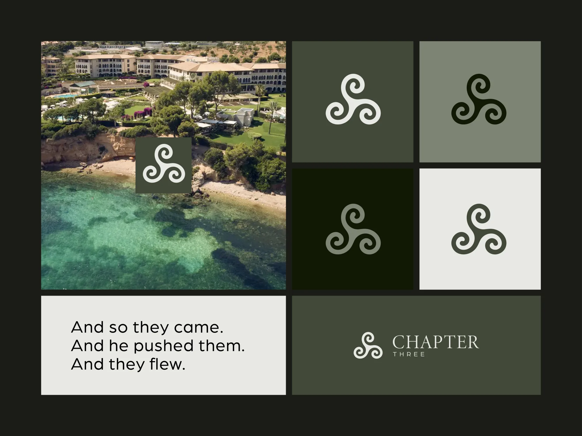 Chapter Three coaching logo mockup