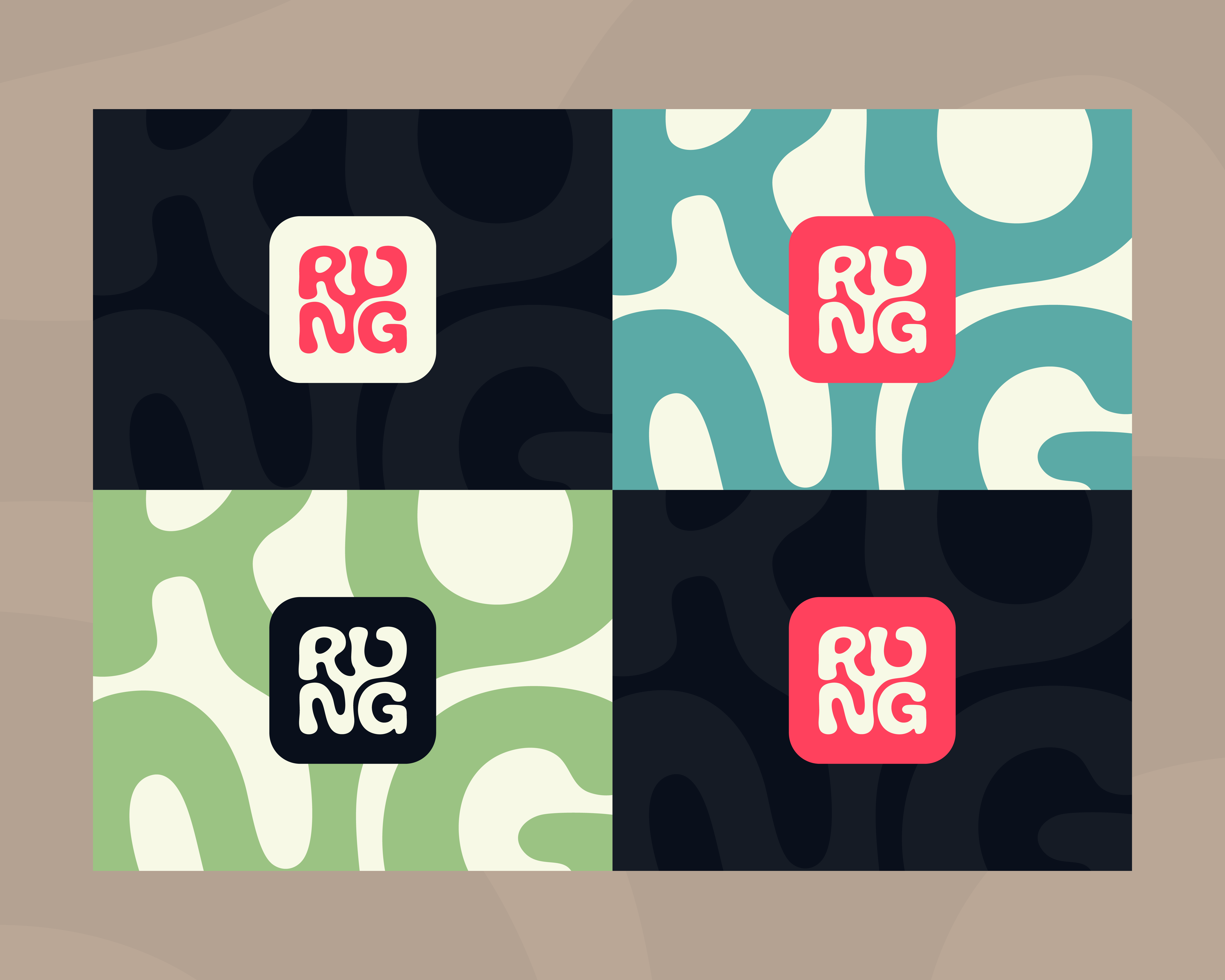 Rung brand guideline progress layout